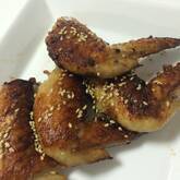 揚げ手羽の甘辛煮