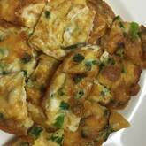 細ネギとチーズの卵焼き