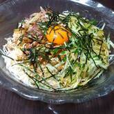 冷やし納豆素麺