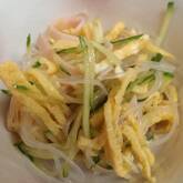 作り置きにも！王道の中華風春雨サラダ