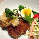 ゴボウ入りハンバーグ