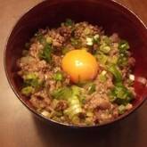ジューシーそぼろ丼