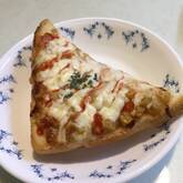 卵のピザトースト