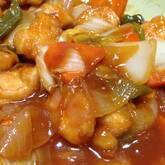 具だくさん酢豚