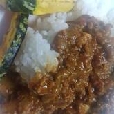 カボチャとレンコンのドライカレー