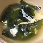 ワカメのかきたま汁