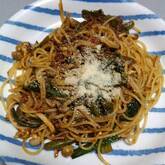 ミートナッツソースパスタ