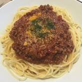 ミートナッツソースパスタ