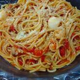 冷凍シーフードミックスで！ワンパン本格ペスカトーレ