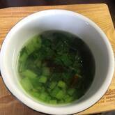 小松菜とツナの中華スープ