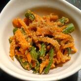 ゆでインゲンのゴマ和え