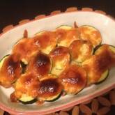 オーブントースターで簡単 ズッキーニのアンチョビチーズ焼き