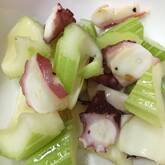 タコとセロリのサッパリ和え