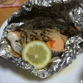 鮭のバターホイル焼き