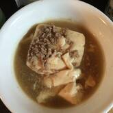 あんかけ豆腐の鶏そぼろ