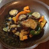 ナスとピーマンのみそマヨ炒め