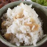 ショウガと油揚げの炊き込みご飯