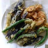 いろいろ野菜の天ぷら