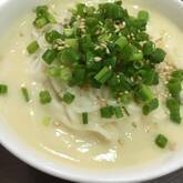 豆乳冷やしみそ素麺