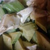 アボカドのクリームチーズ和え