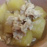 ジャガイモのみそ煮