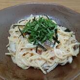 タラコのクリームパスタ