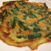 野菜たっぷり！ジャガイモ入りもちもちチヂミ