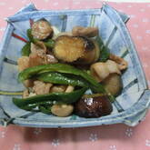 ナスと豚肉の味噌炒め