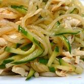 春雨とささ身の香り和え