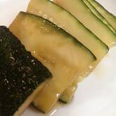 味がしみてる！ズッキーニの焼きびたし