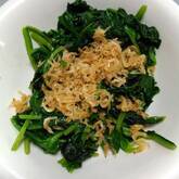 ほうれん草の桜エビ和え