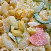 たっぷりコーンのマカロニサラダ