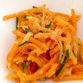 ニンジンのタラコ炒め