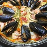 お家で簡単パエリア ホットプレートで作る