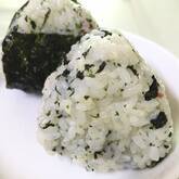 青菜の漬け物入りおにぎり