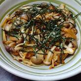 キノコの海苔和え