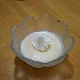 練り黒ゴマのプリン