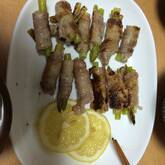 アスパラの豚バラ巻