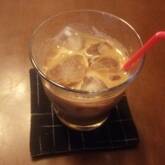 ブランデー入りカフェオレ