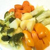蒸し野菜のサラダ