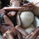 煮物の簡単レシピ 里芋とやわらかイカ ほっこり美味しい