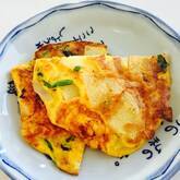 たっぷりほうれん草のスペイン風オムレツ