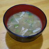 オクラ入りみそ汁