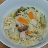 野菜スープうどん