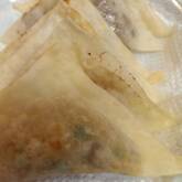 納豆の揚げワンタン