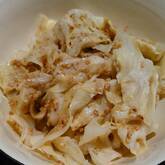 キャベツのゴマ酢和え