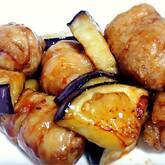 ナスと豚肉の炒め物