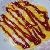 たっぷり玉ネギのオムレツ