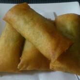 さっぱり梅おかか入り！ささみとチーズの春巻き