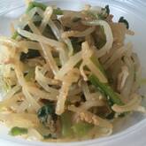 レンジ豆モヤシナムル